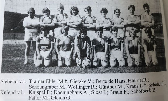 Fotoarchiv Marion Günther/Stadionheft: Niederbayerischer Meister 1981/82