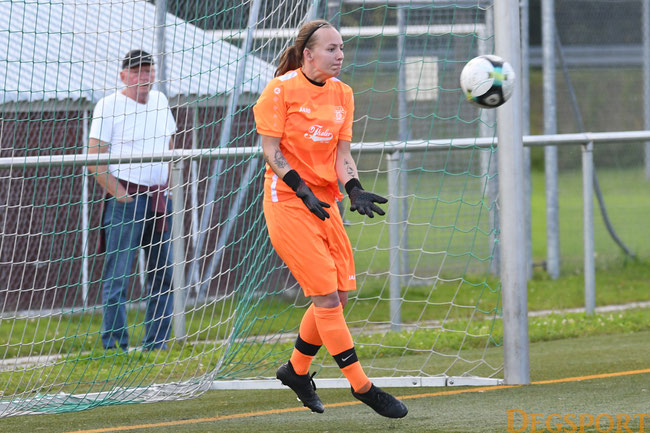 Starke Leistung in ihrem ersten Saisonspiel: Torfrau Katharina Hatzl