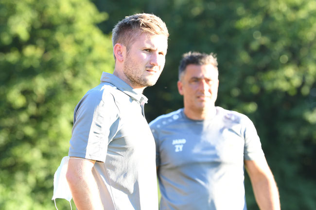 Die Trainer: Benjamin Penzkofer und Zico Gwinner-Yalcin