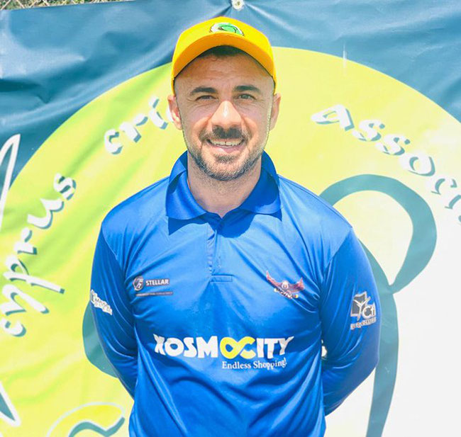 Mike Kyriakou hit 58 opening the batting and then took four wickets, held two catches and effected a run out, to earn himself the man of the match award