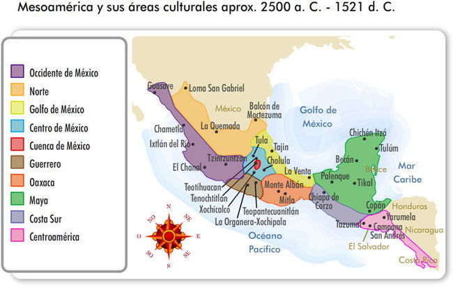 LAS CULTURAS PREHISPÀNICAS - historia mexicana