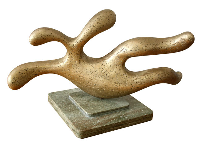 Bronze-Objekt Frank Markowski