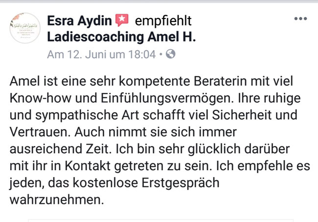 Persönlichkeitsentwicklung, Selbstbewusstsein, innere Stärke, Blockaden lösen, Ängste überwinden, Beratung für Frauen, Beratung für die Muslima, muslimische Beraterin, psychologische muslimische Beratung