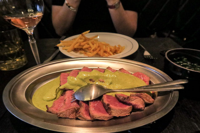 Restaurant Noir Maison D`Entrecôte Zurich Zurichfoodadvisor new Hechtplatz food