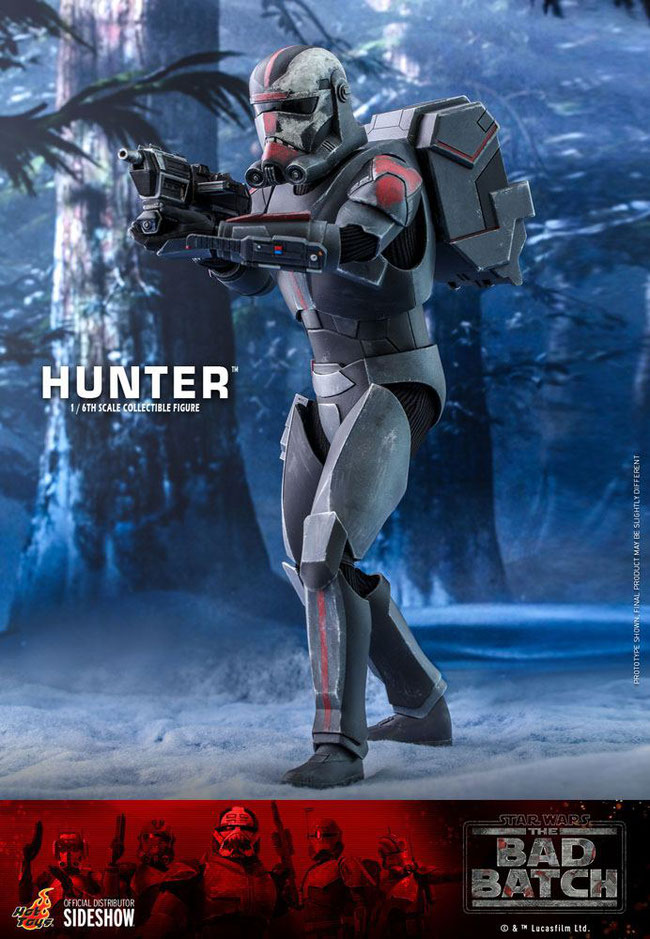 Hunter 1/6 Star Wars: The Bad Batch Actionfigur 30cm Hot Toys