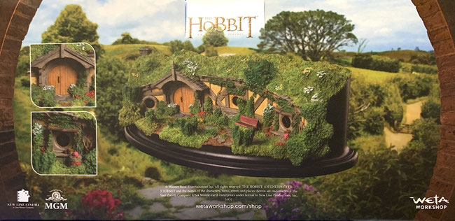 Hobbit Hole #23 Great Garden Smial Herr der Ringe / Hobbit Environment Weta 