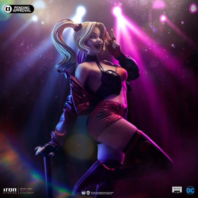 Harley Quinn 1/10 DC Gotham City Siren Art Scale Statue 22cm Iron Studios