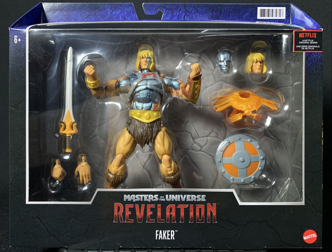 Faker Masters of the Universe: Revelation Masterverse 18cm Actionfigur 2021 Mattel