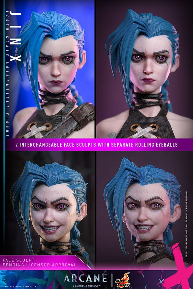 Jinx 1/6 Arcane Tv-Series Actionfigur 27cm Hot Toys
