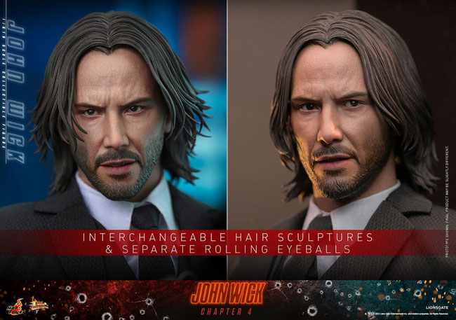 John Wick 1/6 Chapter 4 Movie Masterpiece Actionfigur 30cm Hot Toys