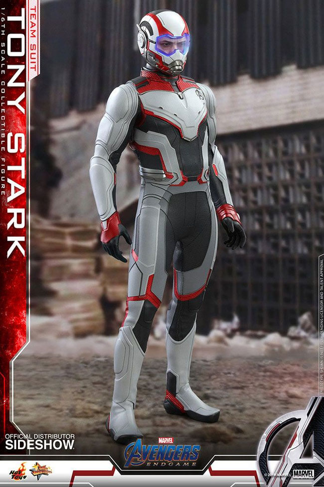 Tony Stark (Team Suit) 1/6 Avengers: Endgame Movie Masterpiece Iron Man Actionfigur 30cm Hot Toys