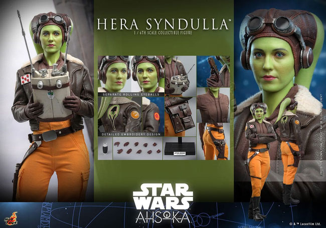 Hera Syndulla 1/6 Star Wars - Ahsoka Tv-Series Actionfigur 28cm Hot Toys