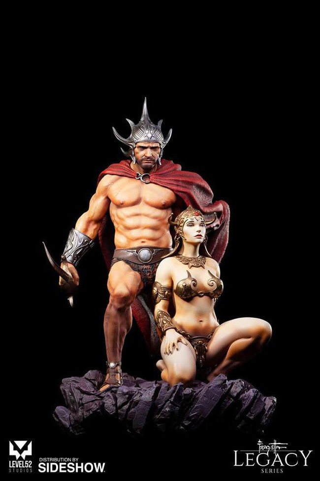 The Swordsman of Mars 1/4 Frazetta Legacy Series Statue 53cm Level52  