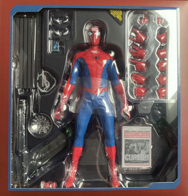 Spider-Man (Classic Suit) 1/6 Marvel's Spider-Man Video Game Masterpiece Actionfigur 30cm Hot Toys