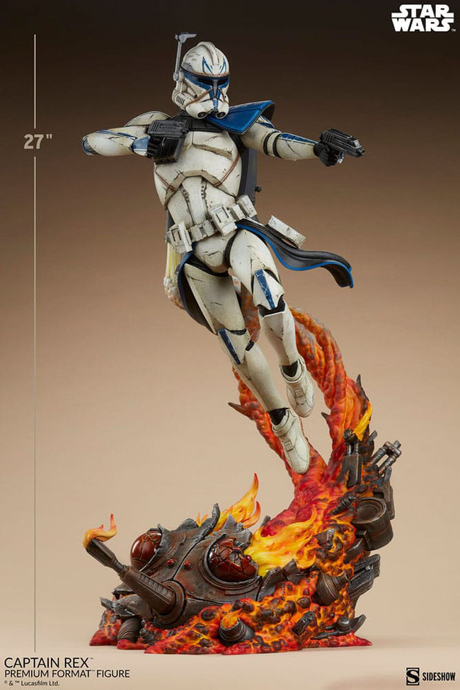 Captain Rex 1/4 Star Wars - The Clone Wars Premium Format Statue 68cm Sideshow