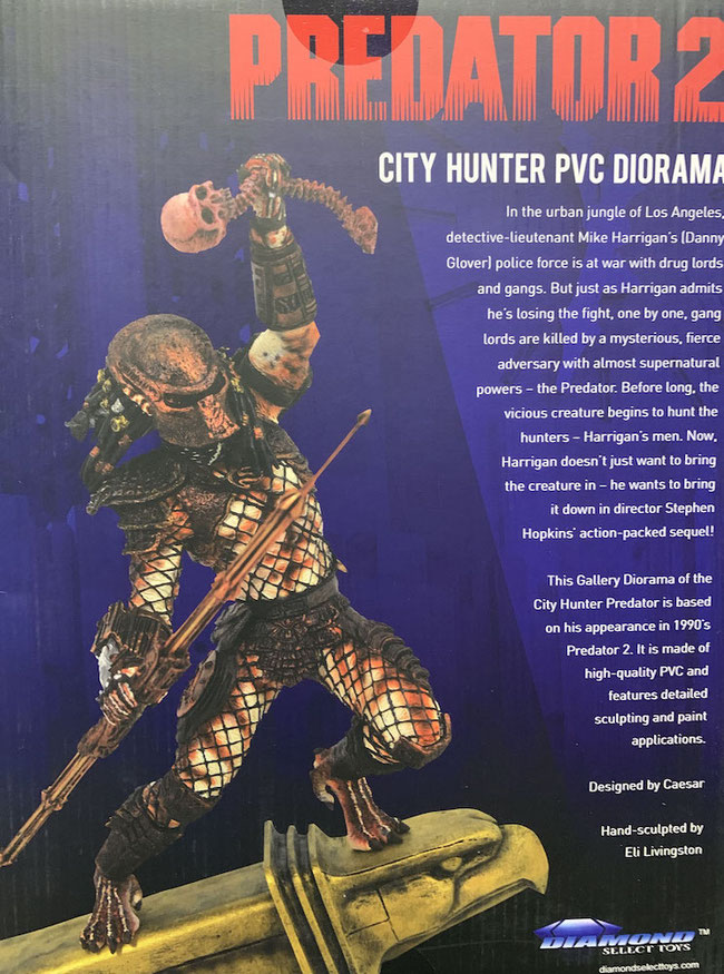 Predator 2 City Hunter Movie Gallery Pvc Statue 28cm Diamond Gallery