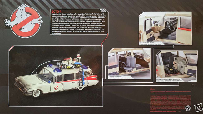 Ecto-1 1/18 Ghostbusters Plasma Series Fahrzeug Hasbro 