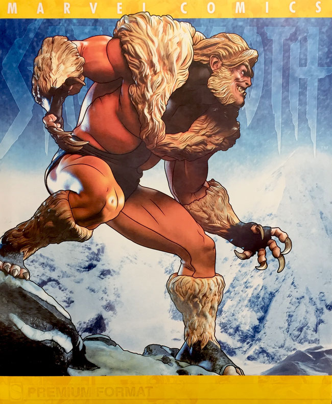 Sabretooth Classic 1/4 Premium Format Statue Wolverine Marvel Comics Sideshow