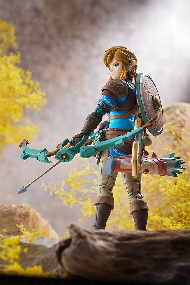 Link Tears of the Kingdom Ver. DX Edition The Legend of Zelda Tears of the Kingdom Video Game Figma Actionfigur 15cm Good Smile Company