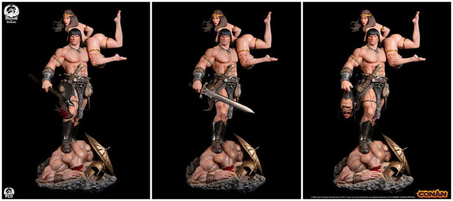 Conan Deluxe Edition 1/4 Conan der Barbar Statue 63cm PCS Collectibles