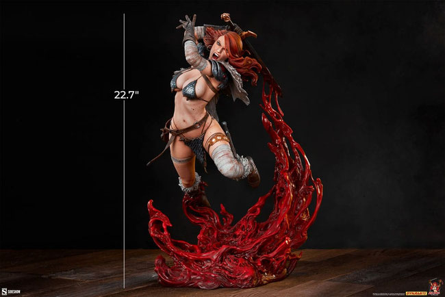 Red Sonja: A Savage Sword 1/4 Red Sonja Premium Format Statue 58cm Sideshow