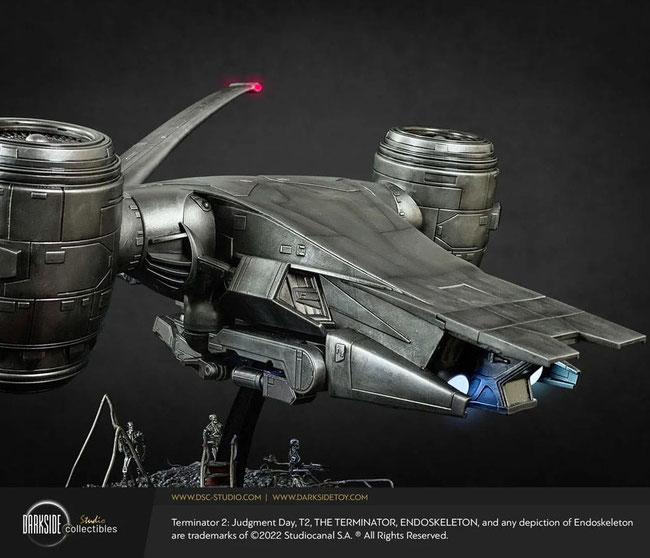 Aerial Hunter Killer 30th Anniversary Edition Terminator 2 Judgment Day Replik 60cm Darkside Collectibles