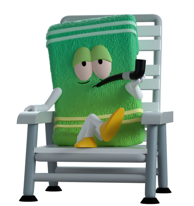 St. Patrick's Day Towelie South Park Vinyl Figur 10cm Das bekiffte Handtuch Youtooz