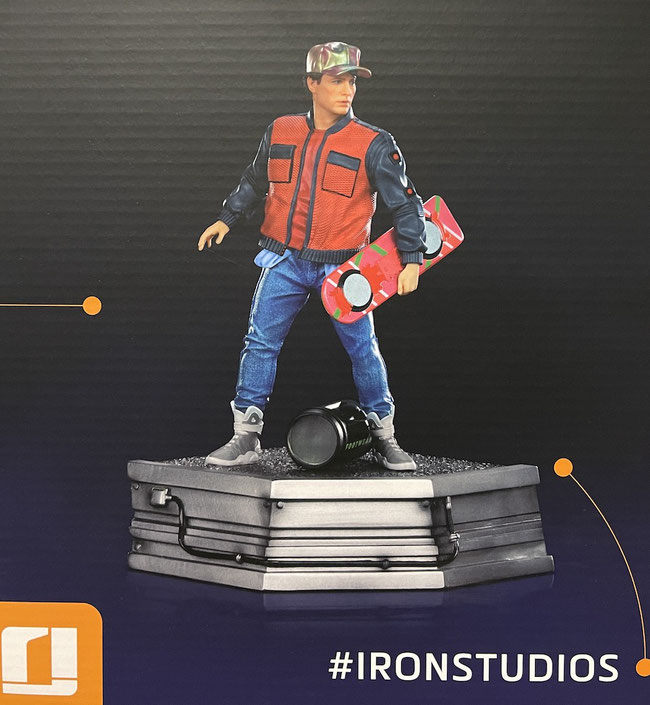 Marty McFly 1/10 Zurück in die Zukunft II Art Scale Statue 22cm Iron Studios