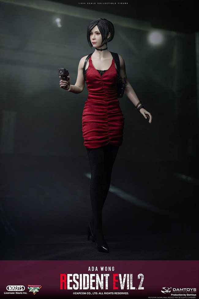 Ada Wong 1/6 Resident Evil 2 Horror Video Game Actionfigur 30cm Damtoys