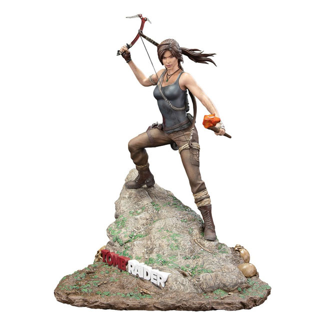 Lara Croft Survivor Era Tomb Raider Video Game Pvc Statue 33cm Dark Horse Comics