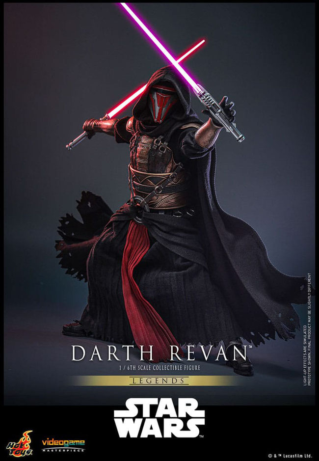 Darth Revan 1/6 Star Wars Legends Video Game Masterpiece Actionfigur 31cm Hot Toys