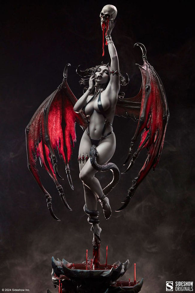 Succubus 1/4 Sideshow Originals Premium Format Figure 77cm Gothic / Horror Statue Sideshow