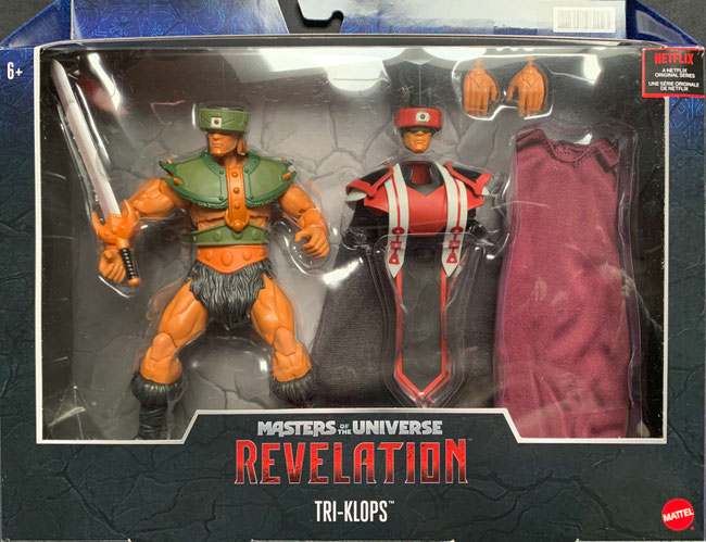 Triclops Deluxe Masters of the Universe: Revelation Masterverse Actionfigur 2022 18cm Mattel