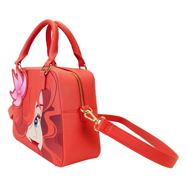 Arielle, die Meerjungfrau - Ariel Face Handtasche / Umhängetasche 35th Anniversary Disney by Loungefly 