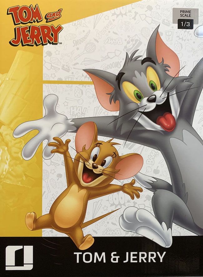 Tom & Jerry 1/3 Prime Scale Anime Statue Cartoon 21cm Iron Studios