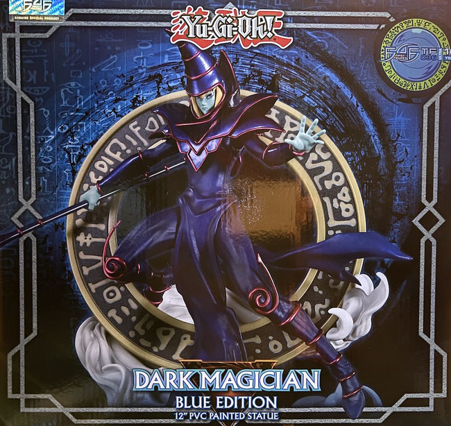 Dark Magician Blue Version Yu-Gi-Oh! Game Statue 29cm First 4 Figures