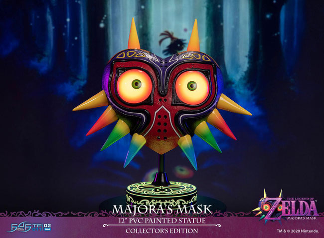 Majora's Mask Collectors Edition The Legend of Zelda Led beleuchtet Video Game 30cm Statue First 4 Figures F4FLZMMCO