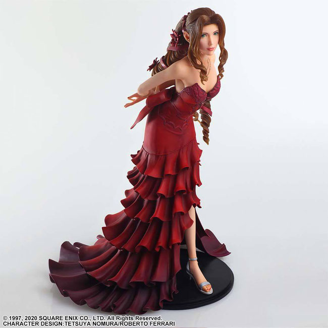 Aerith Gainsborough Dress Ver. 1/7 Final Fantasy VII Remake Static Arts Gallery Video Game Statue 24cm Square Enix