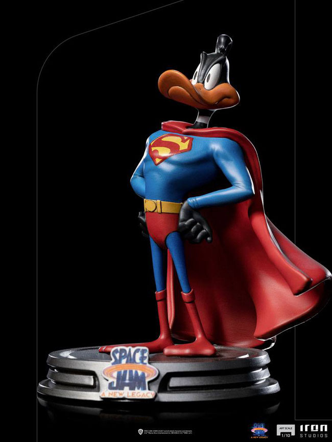Daffy Duck Superman 1/10 Space Jam: A New Legacy Art Scale Statue 16cm Iron Studios