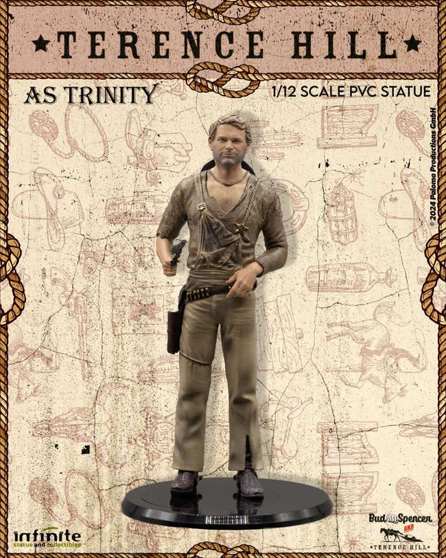 Bud Spencer as Bambino & Terence Hill as Trinity 1/12 Pvc Statuen 16/15cm 2er Set Infinite 