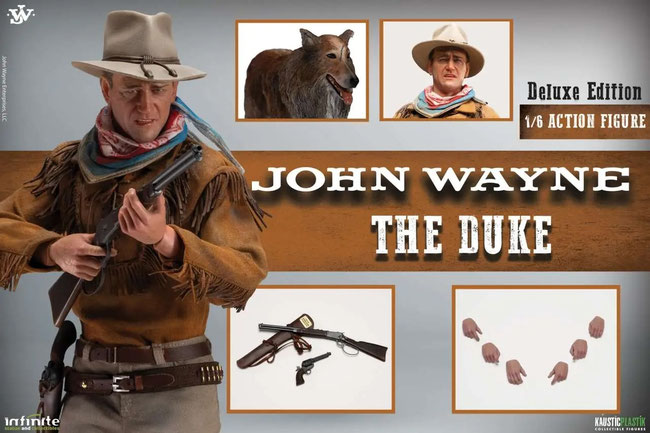 John Wayne Deluxe Version 1/6 The Duke 1953 Actionfigur Kaustic Plastic Infinite