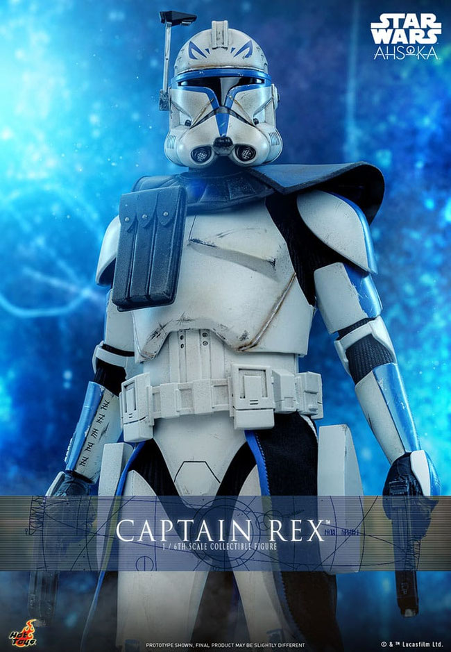 Captain Rex 1/6 Star Wars - Ahsoka Tv-Series Actionfigur 30cm Hot Toys 