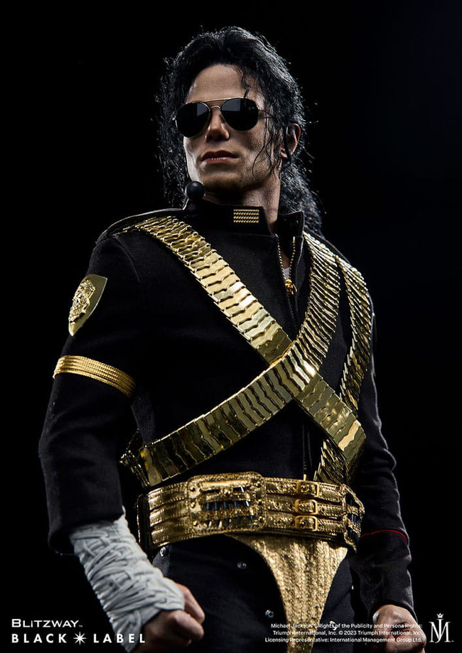 Michael Jackson 1/4 Black Label (High End) Statue 57cm Blitzway