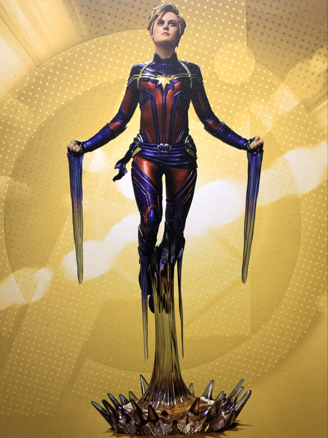 Captain Marvel 1/10 Marvel Avengers: Endgame BDS Art Scale Statue 26cm Iron Studios 