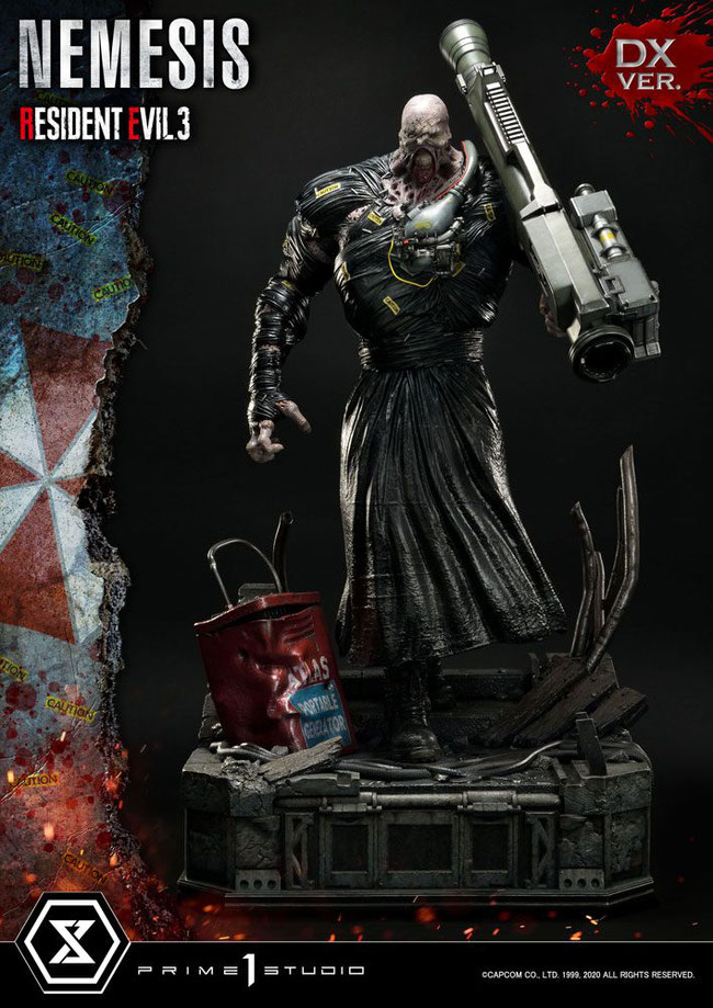 Nemesis Deluxe Version 92cm 1/4 Resident Evil 3 Video Game Statue Prime 1 Studio