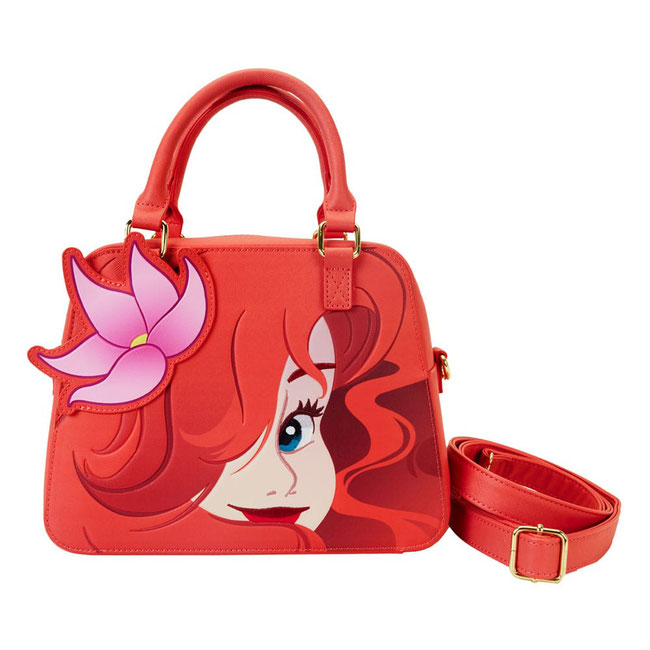 Arielle, die Meerjungfrau - Ariel Face Handtasche / Umhängetasche 35th Anniversary Disney by Loungefly 