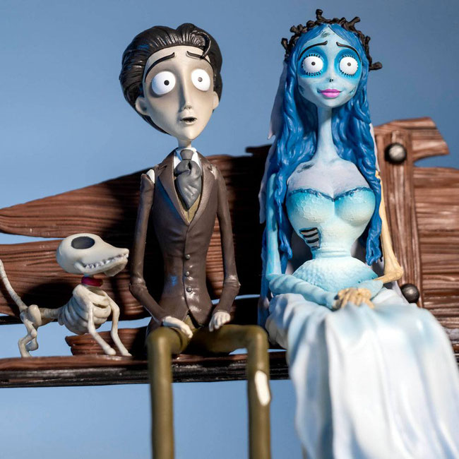Zero Time to Rest 1/10 Corpse Bride Animated Movie Pvc Statue SD Toys