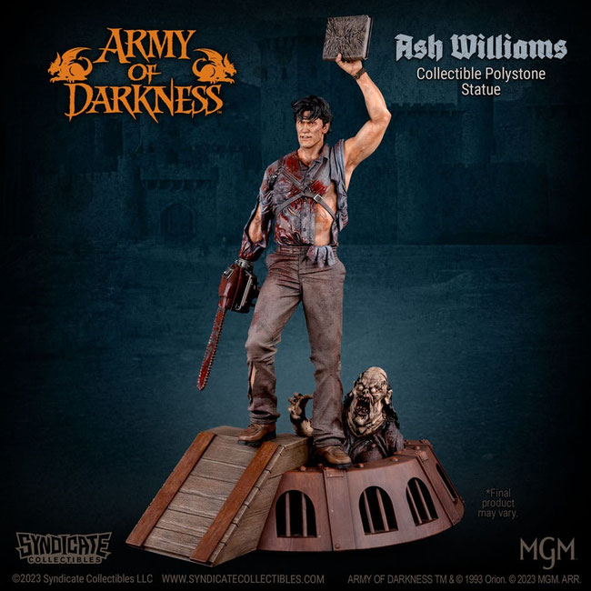 Ash Williams 1/10 Evil Dead - Army of Darkness Statue 28cm Syndicate