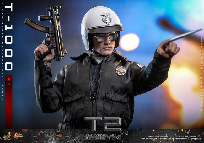 T-1000 (2.0) 1/6 Terminator 2 Movie Masterpiece Actionfigur 31cm Hot Toys