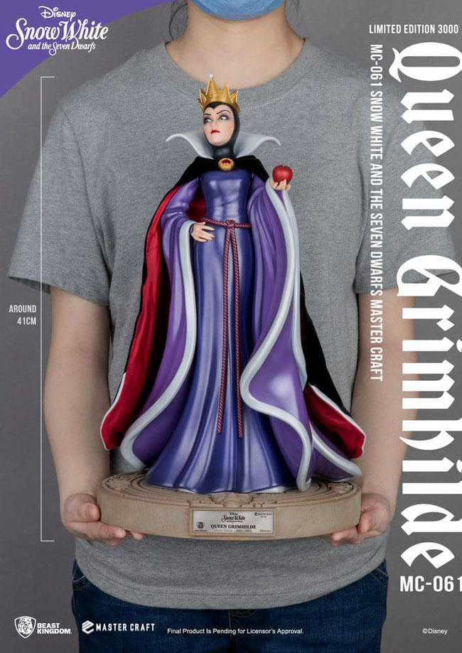Queen Grimhilde 1/5 Disney Snow White and the Seven Dwarfs Master Craft Statue 41cm Beast Kingdom Toys